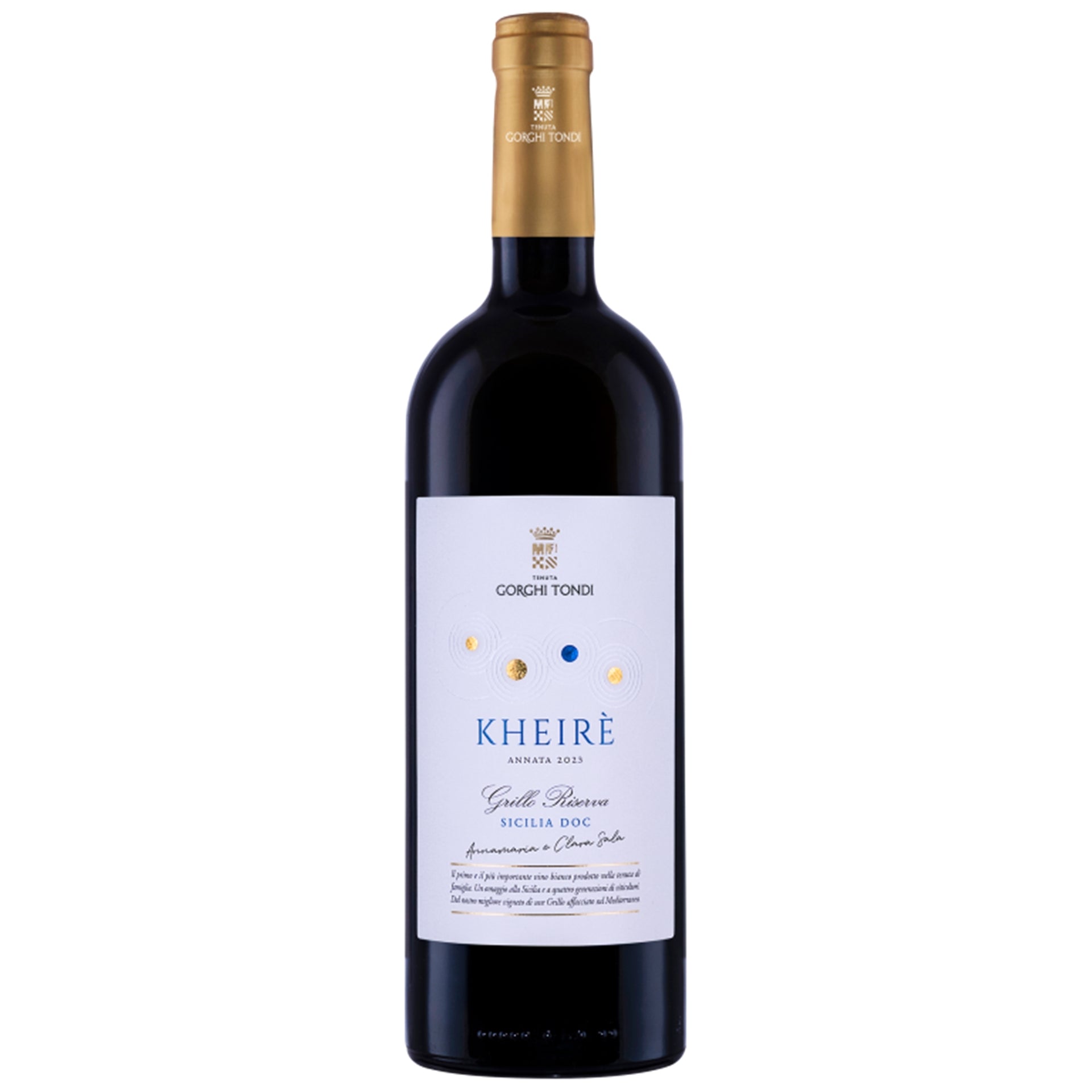 Gorghi Tondi Kheire Grillo 75cl.