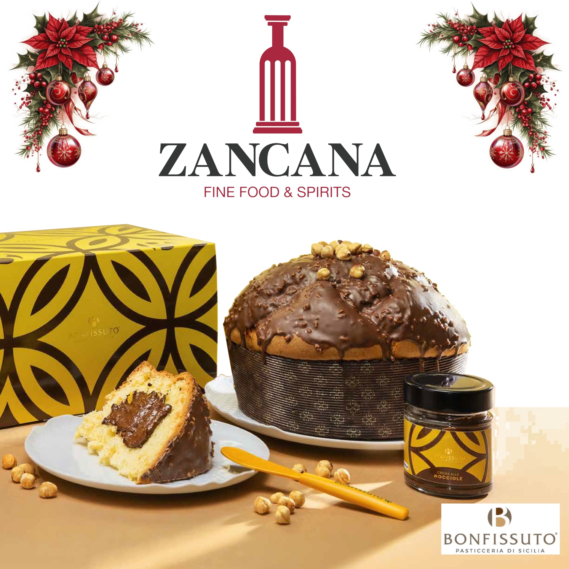 Panettone Bonfissuto Nocciolato