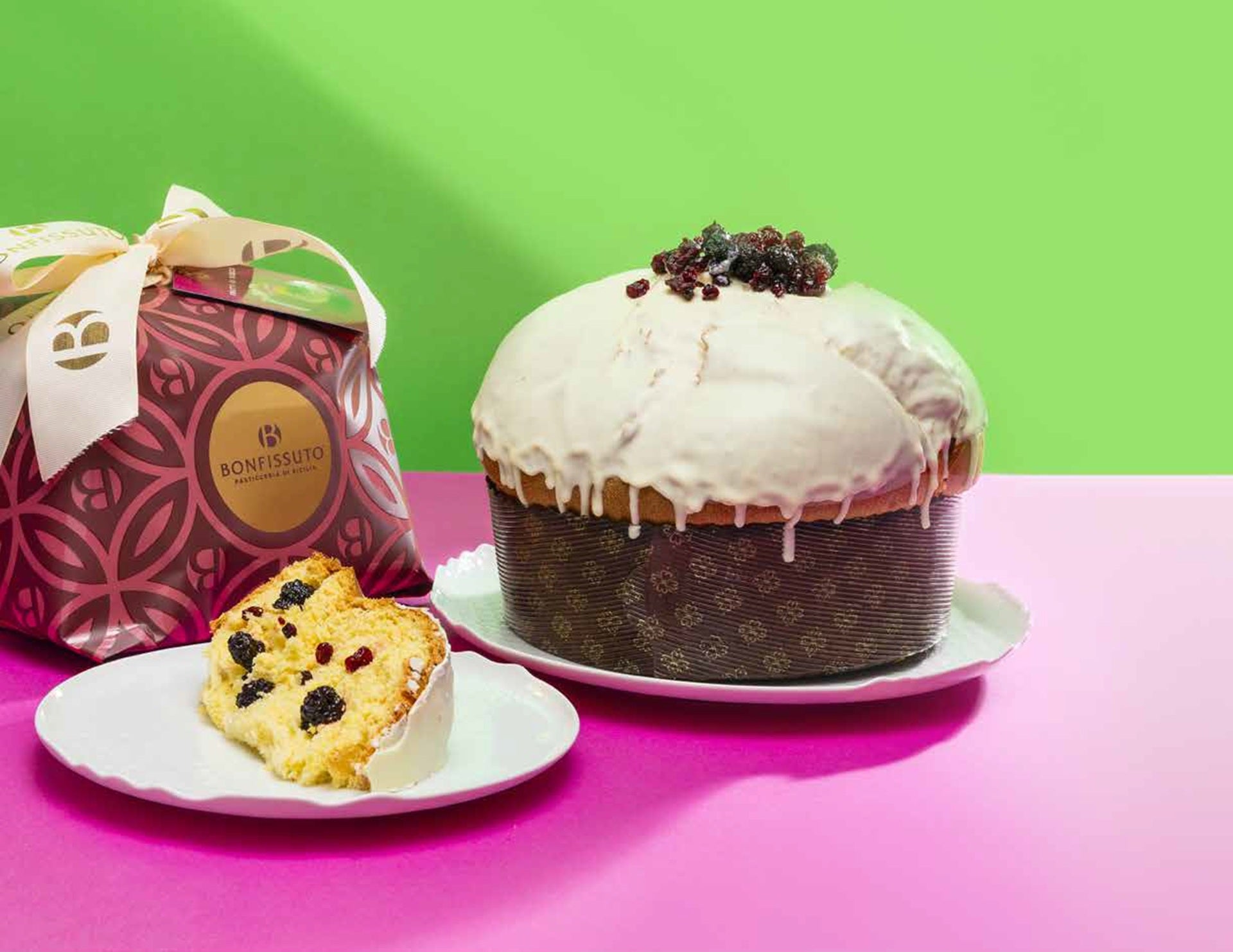 Panettone Bonfissuto ai Frutti di Bosco