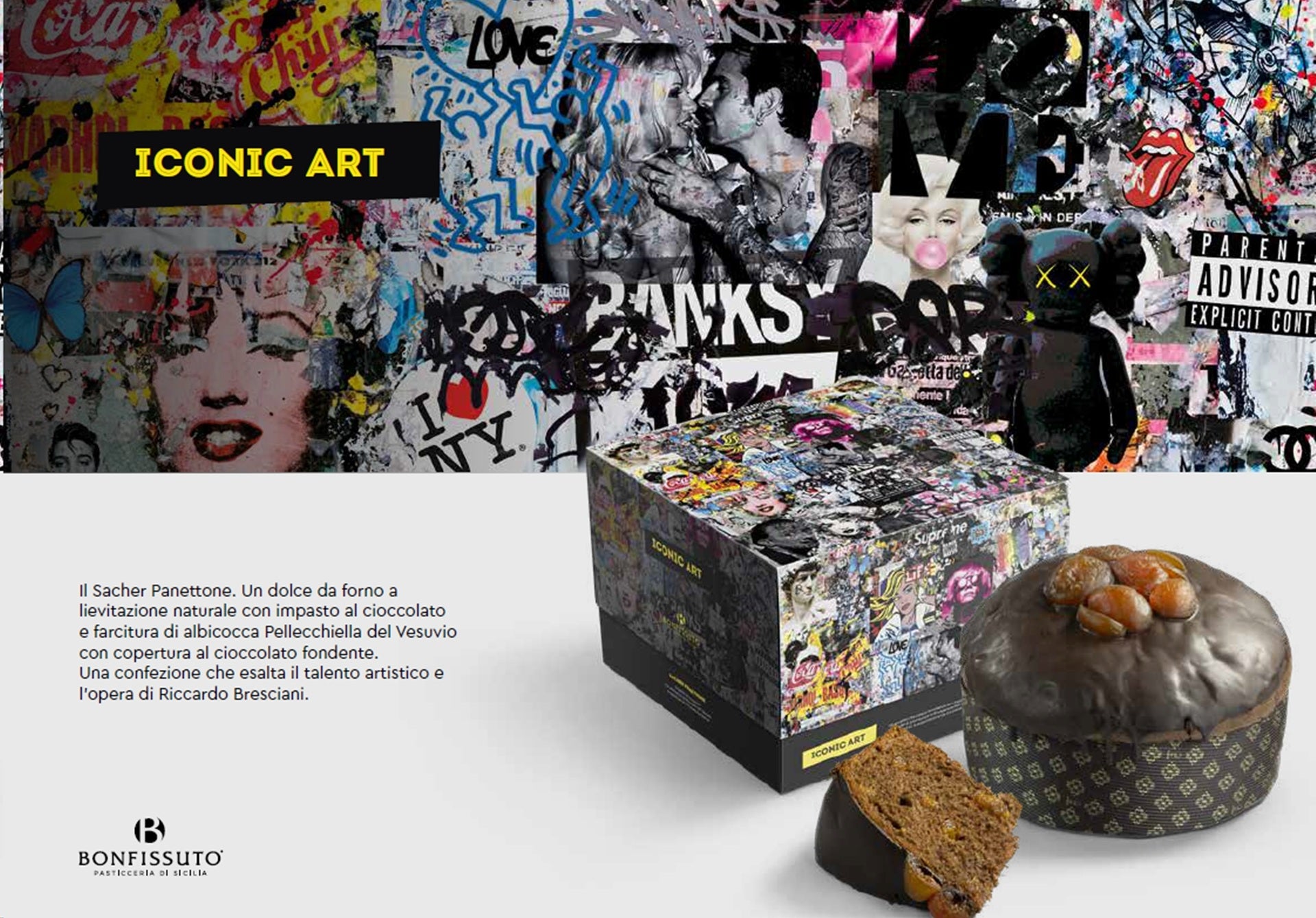 Panettone Bonfissuto Iconic Art