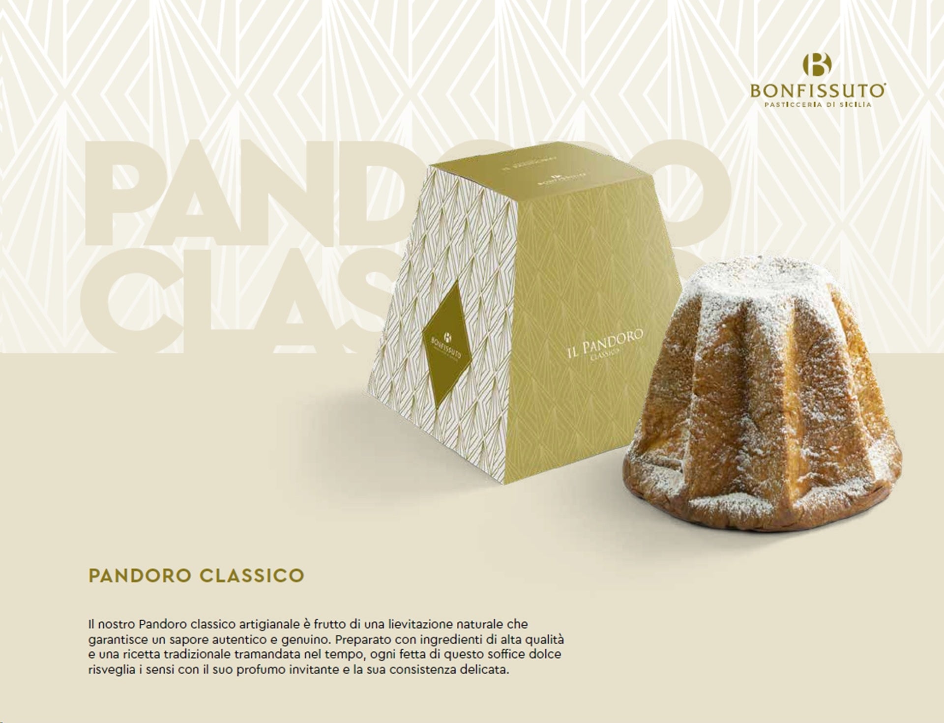 Pandoro Bonfissuto Classico