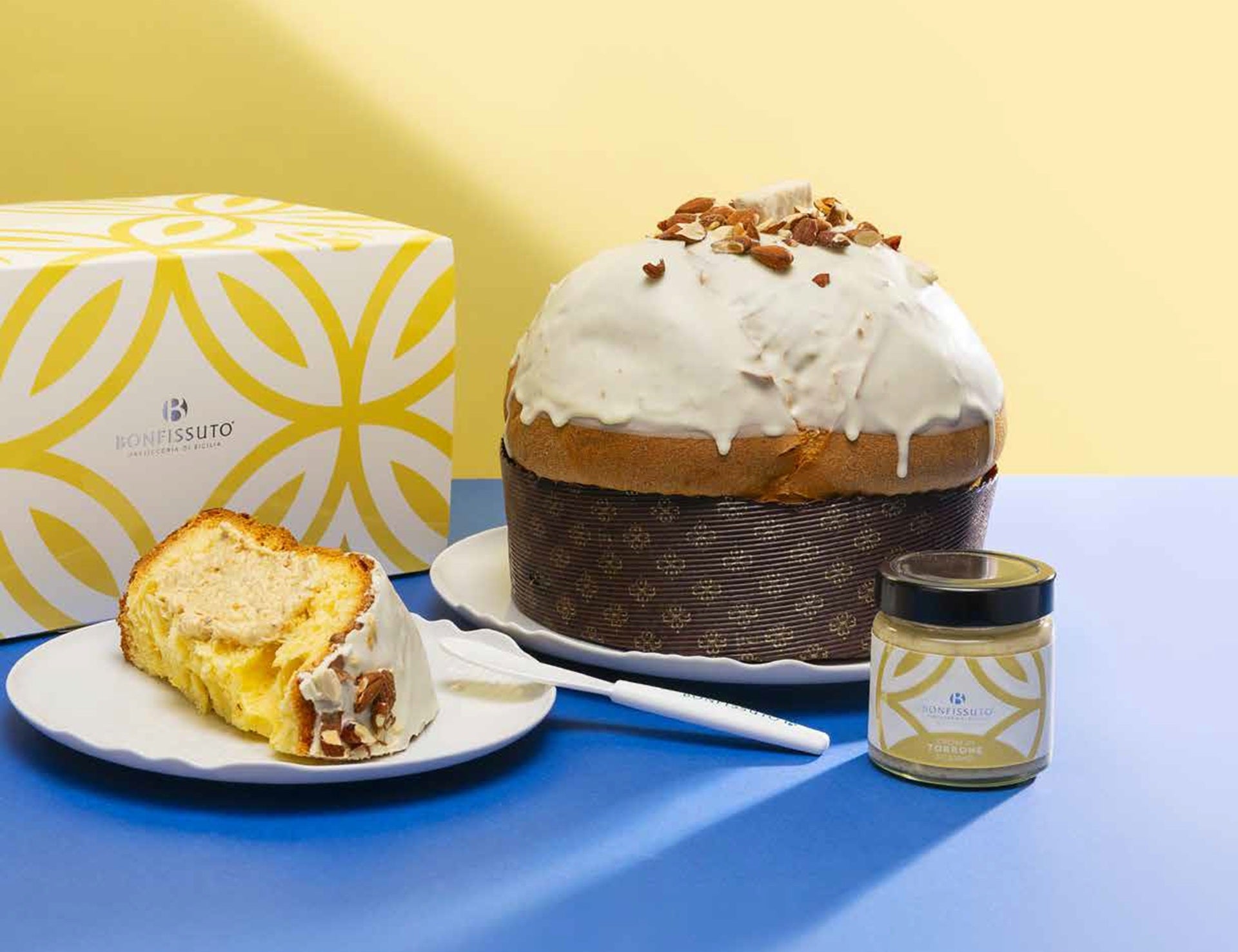 Panettone Bonfissuto al Torrone Siciliano