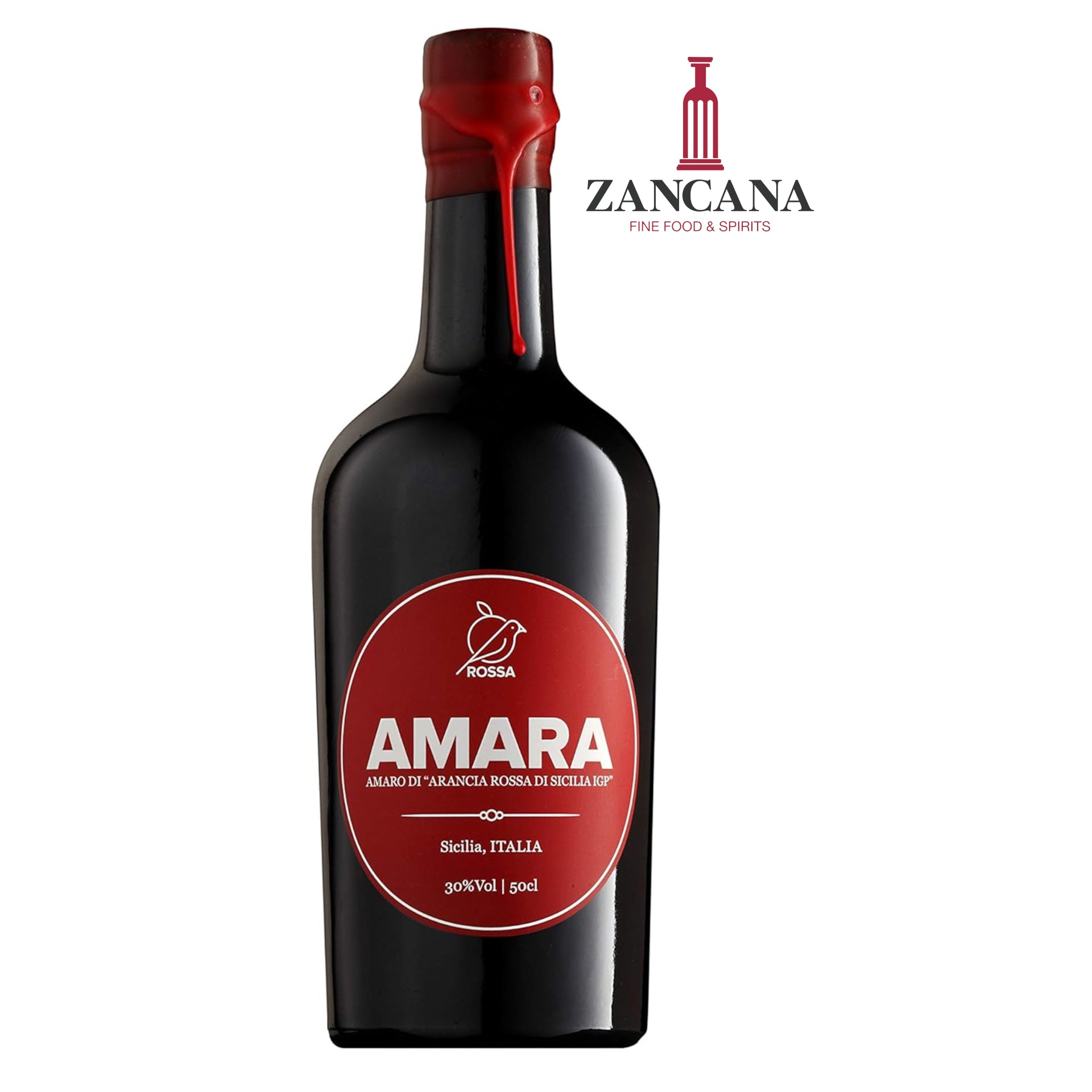 Amaro AMARA - Liquore Artigianale di Arancia Rossa di Sicilia IGP - 50 cl