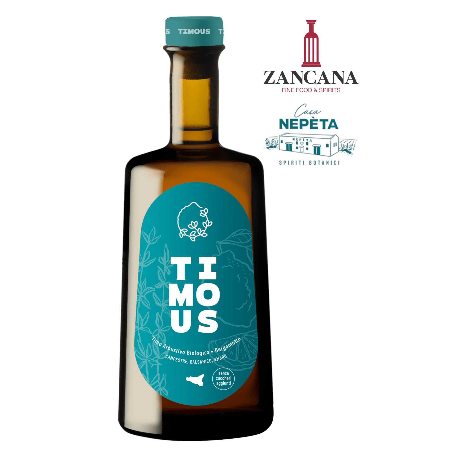 Amaro Timous - Liquore Artigianale Siciliano al Timo Selvatico e Miele di Castagno - 50cl