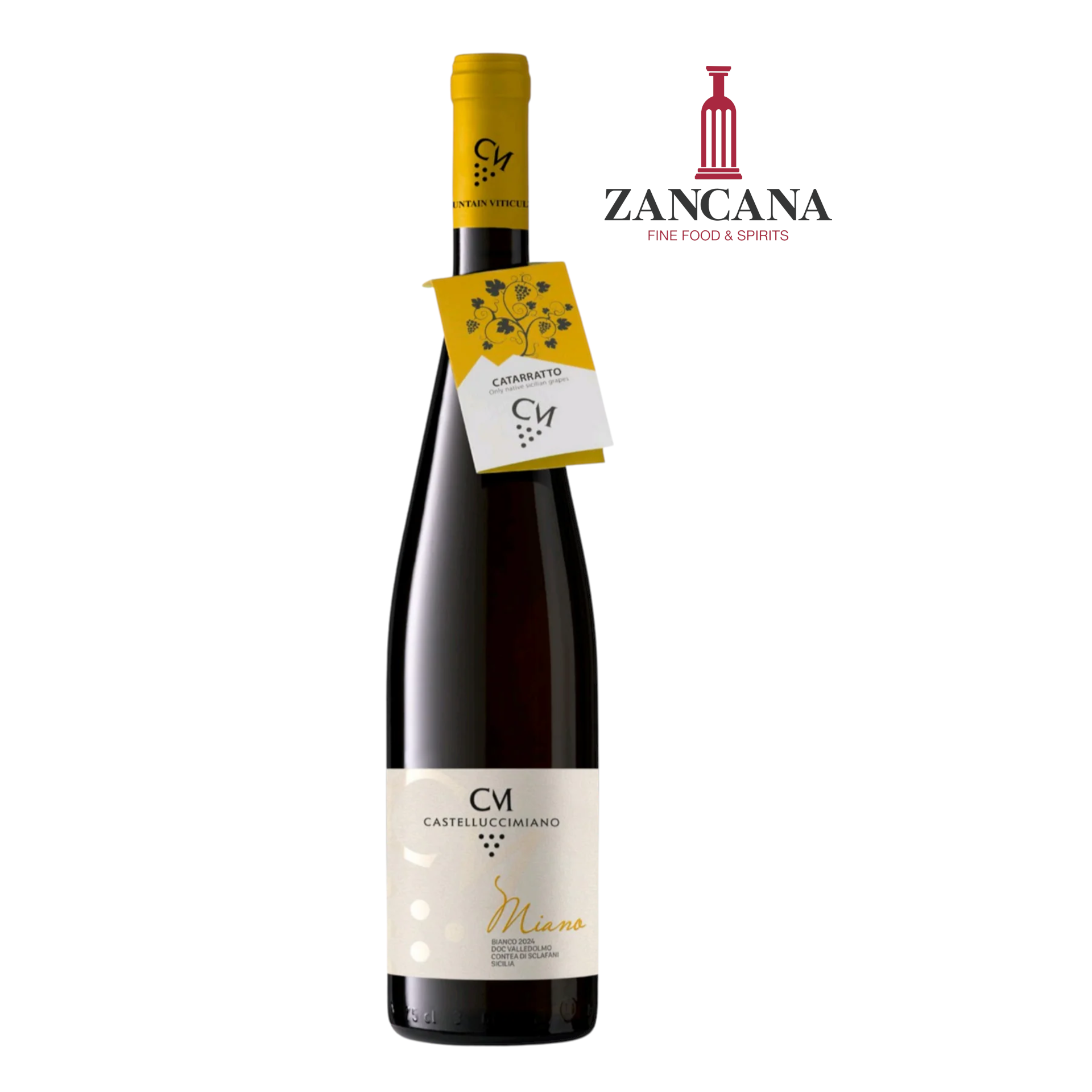 Miano Catarratto DOC - Castellucci Miano 2025 | Vino Bianco Siciliano 75cl