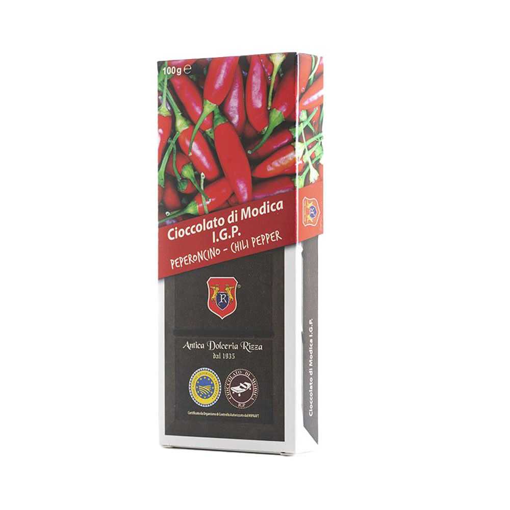 Cioccolato di Modica I.G.P. al Peperoncino 100 gr.