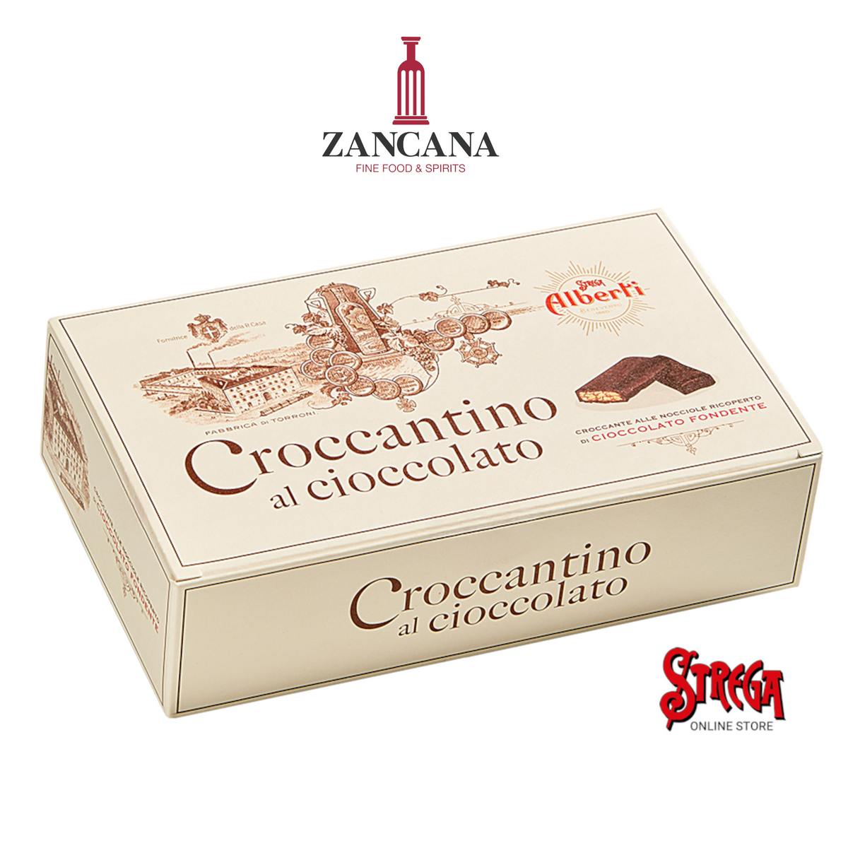Croccantino al Cioccolato Classico Strega Alberti
