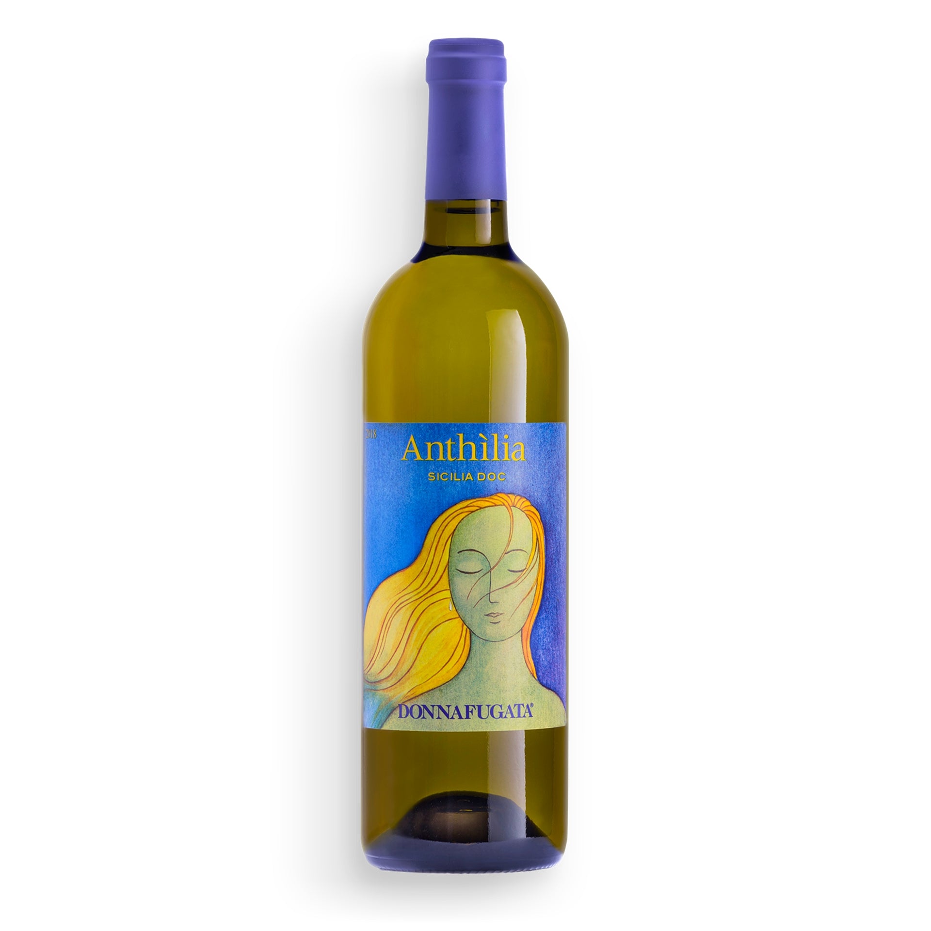 Bottiglia Donnafugata Anthìlia vino bianco siciliano DOC