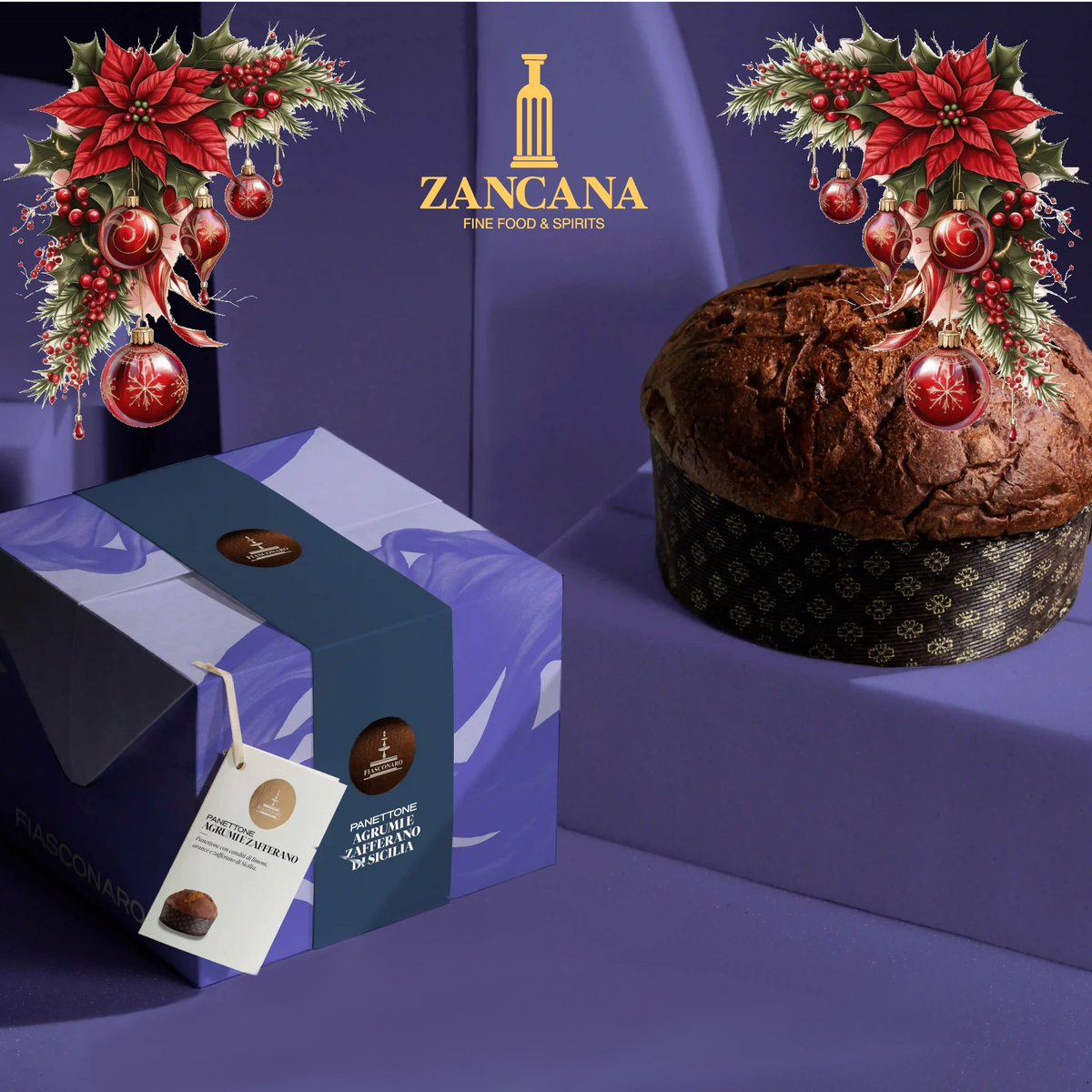 Panettone Fiasconaro agli agrumi e zafferano