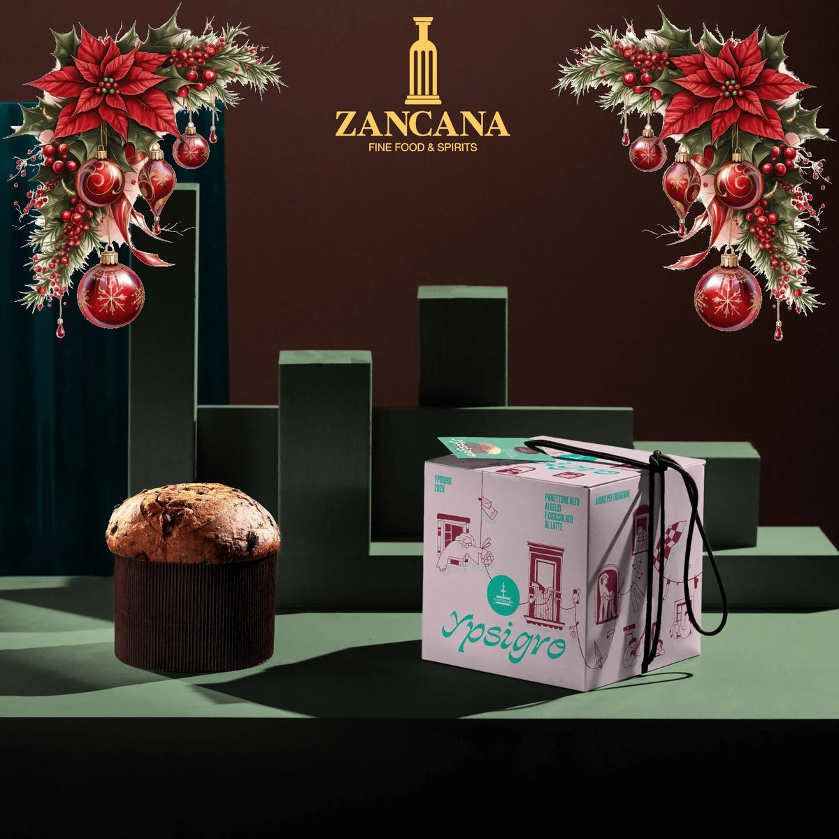 Panettone Fiasconaro alto ai Gelsi e Cioccolato Bianco Ypsigro