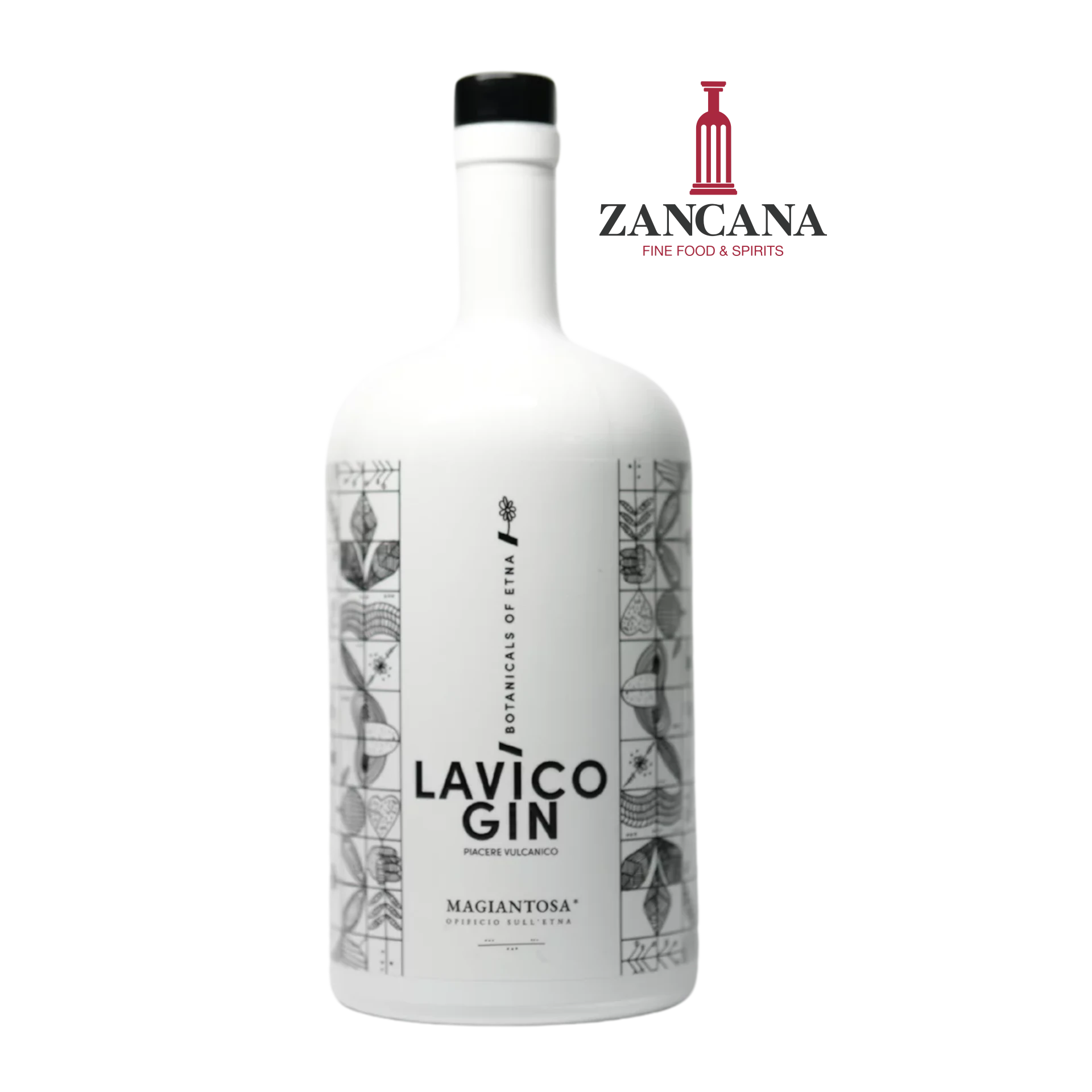 Gin Lavico Magiantosa – Etna Dry Gin Artigianale Siciliano 1 Litro