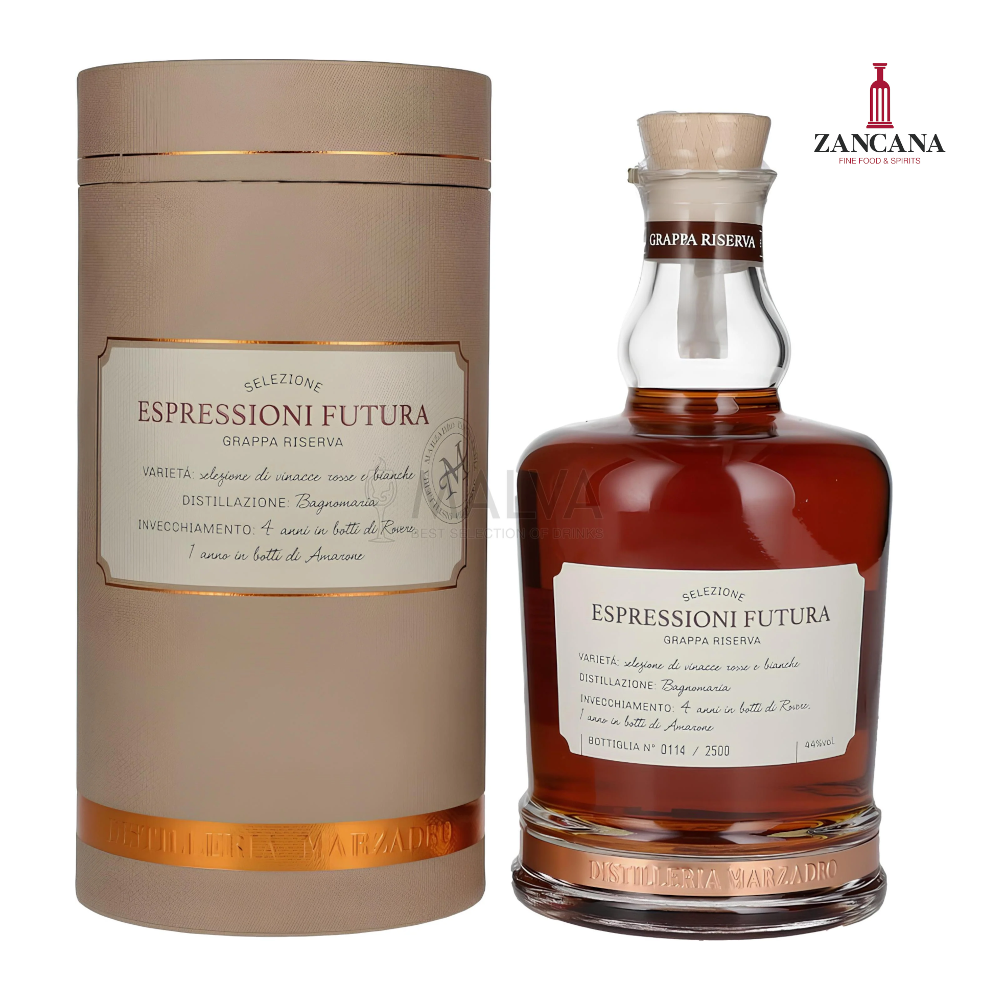 Grappa Marzadro ESPRESSIONI FUTURA