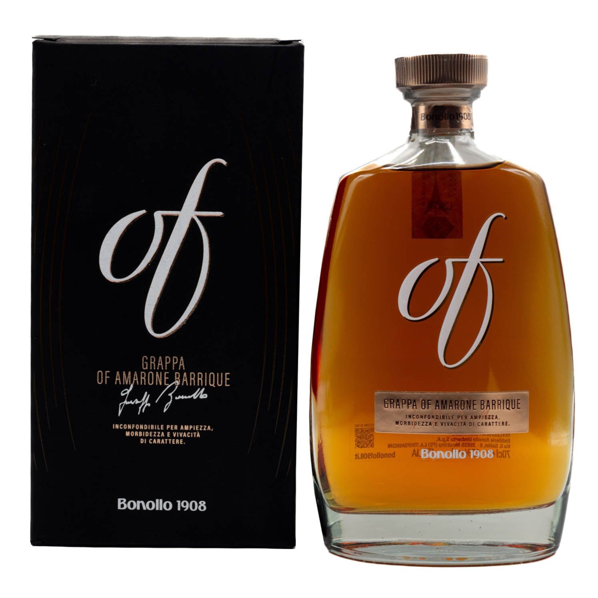 Grappa "OF" di Amarone Barrique Bonollo