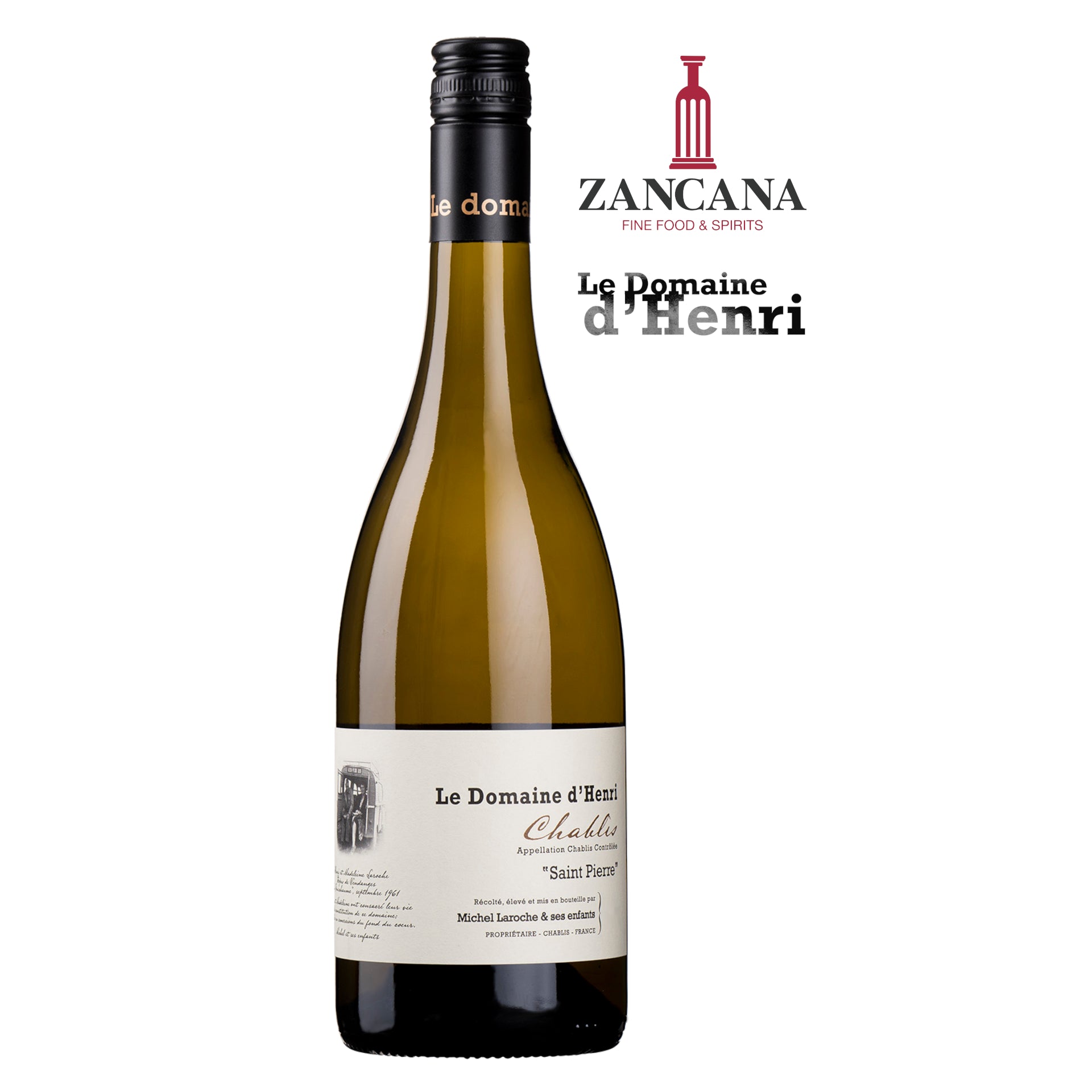 Chablis Saint-Pierre AOC 2023 di Domaine d'Henri - 75cl.