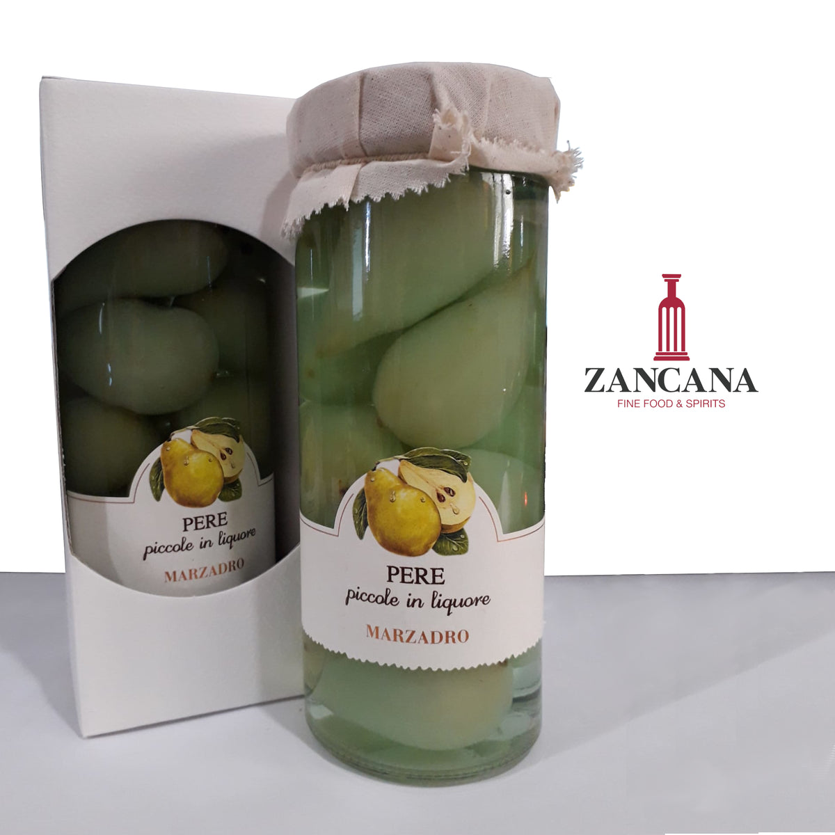 Pere Piccole in Liquore Marzadro 620gr.