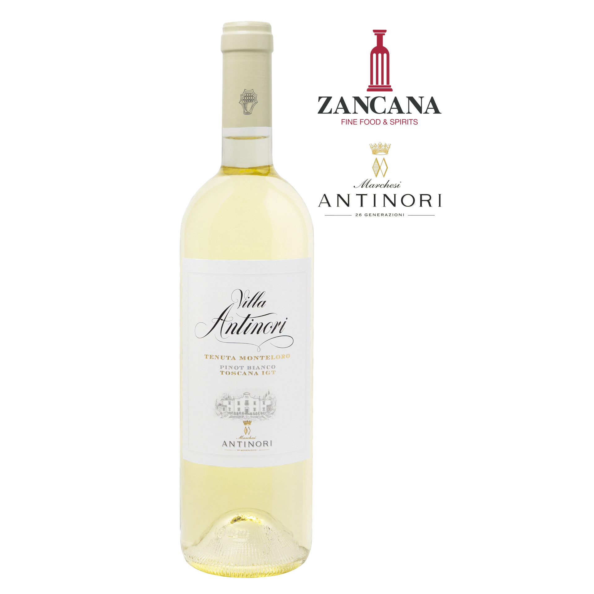 Villa Antinori Pinot Bianco Toscana IGT – Tenuta Monteloro 2025 - 75cl