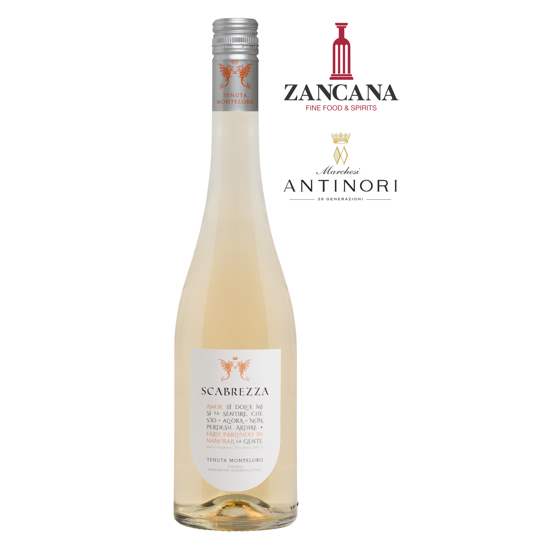 Antinori Scabrezza Pinot Grigio Toscana IGT – Tenuta Monteloro 2025 - 75cl