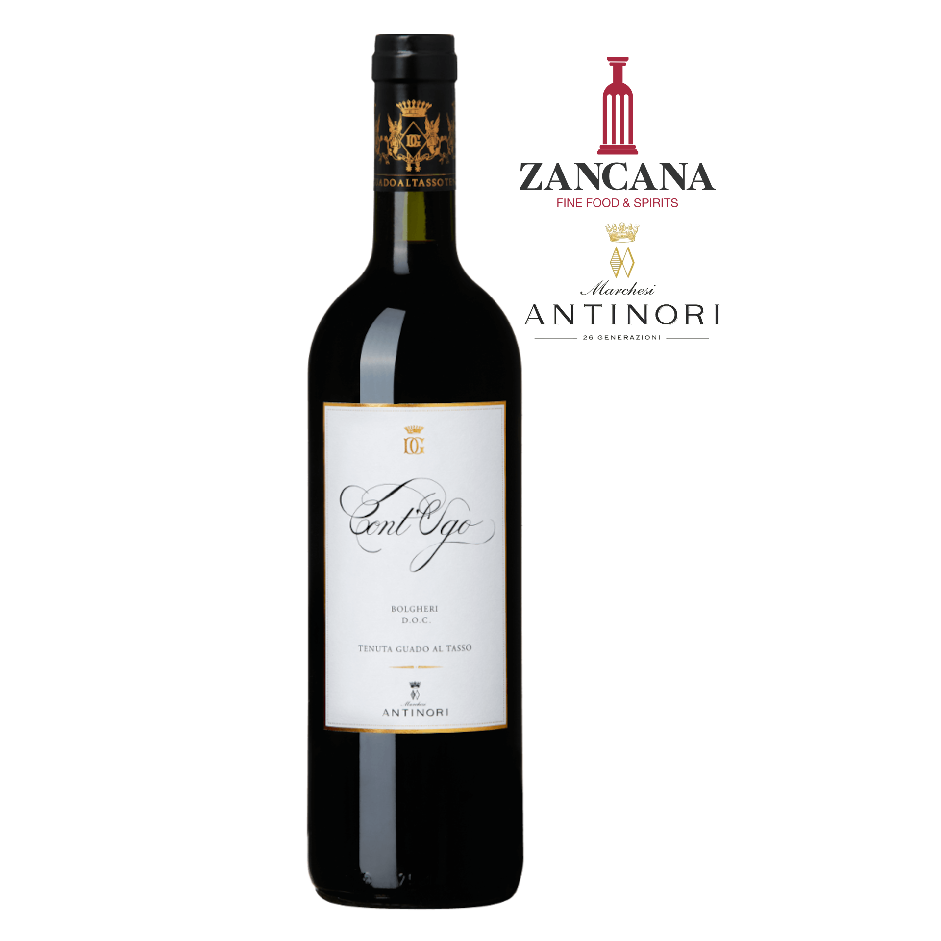 Antinori Cont'Ugo 2023 Merlot Bolgheri DOC - Tenuta Guado Al Tasso - 75cl.