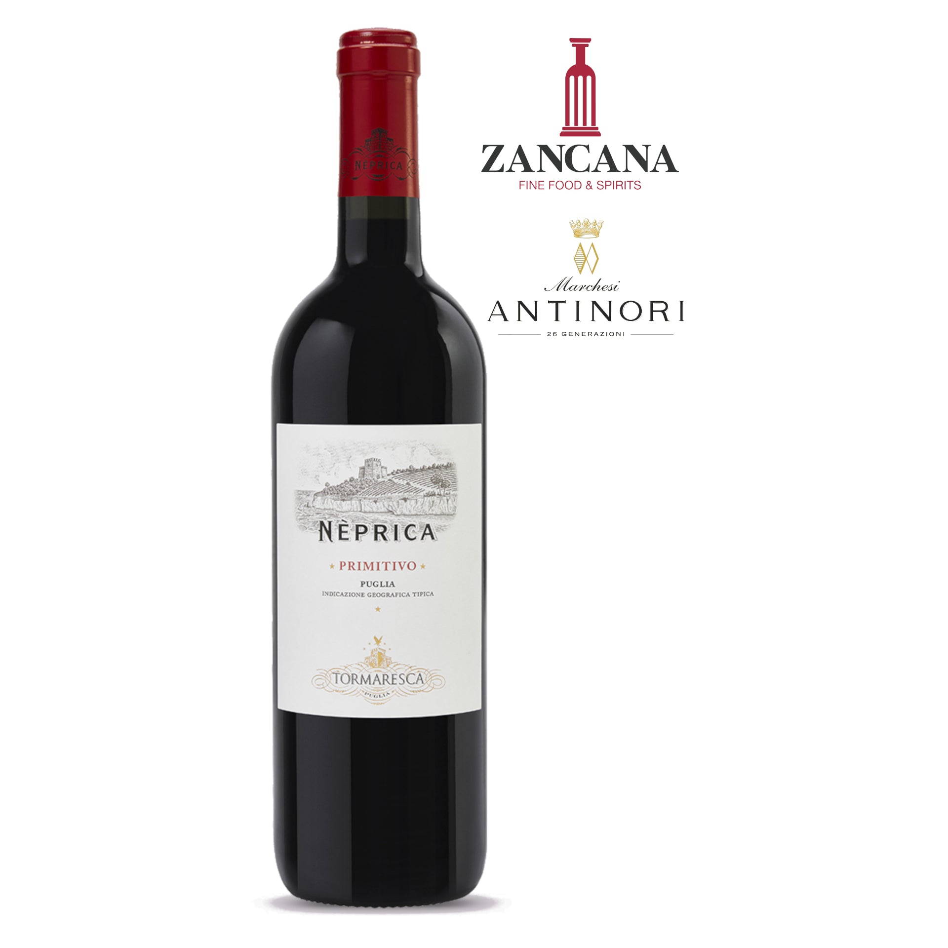 Antinori Tormaresca Nèprica Primitivo Puglia IGT 2024 - 75cl