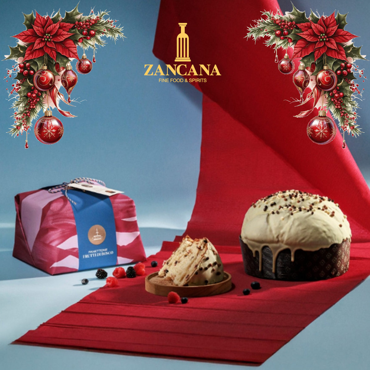 Panettone Fiasconaro Frutti di Bosco 1Kg.