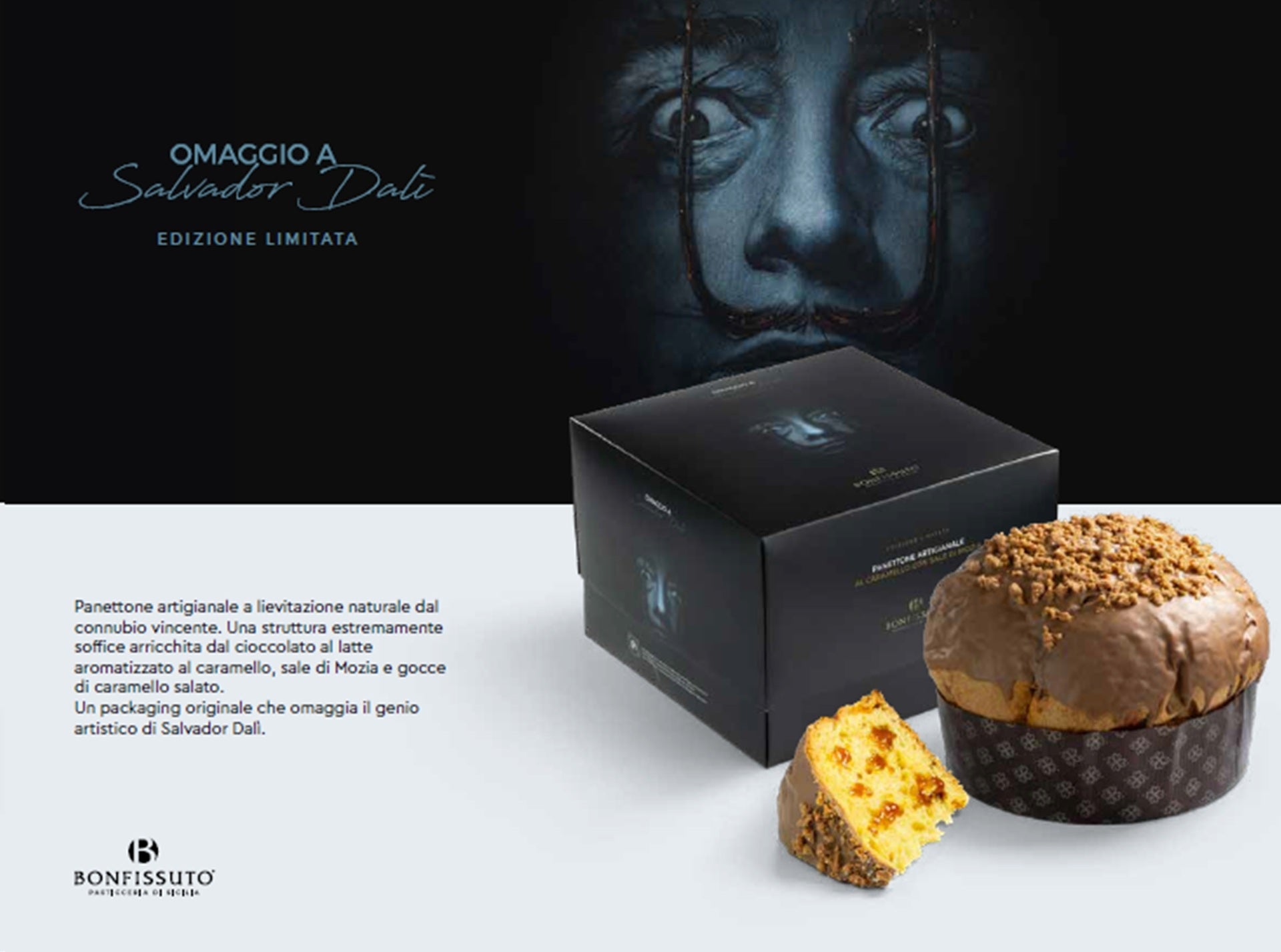Panettone Bonfissuto Salvador Dalì