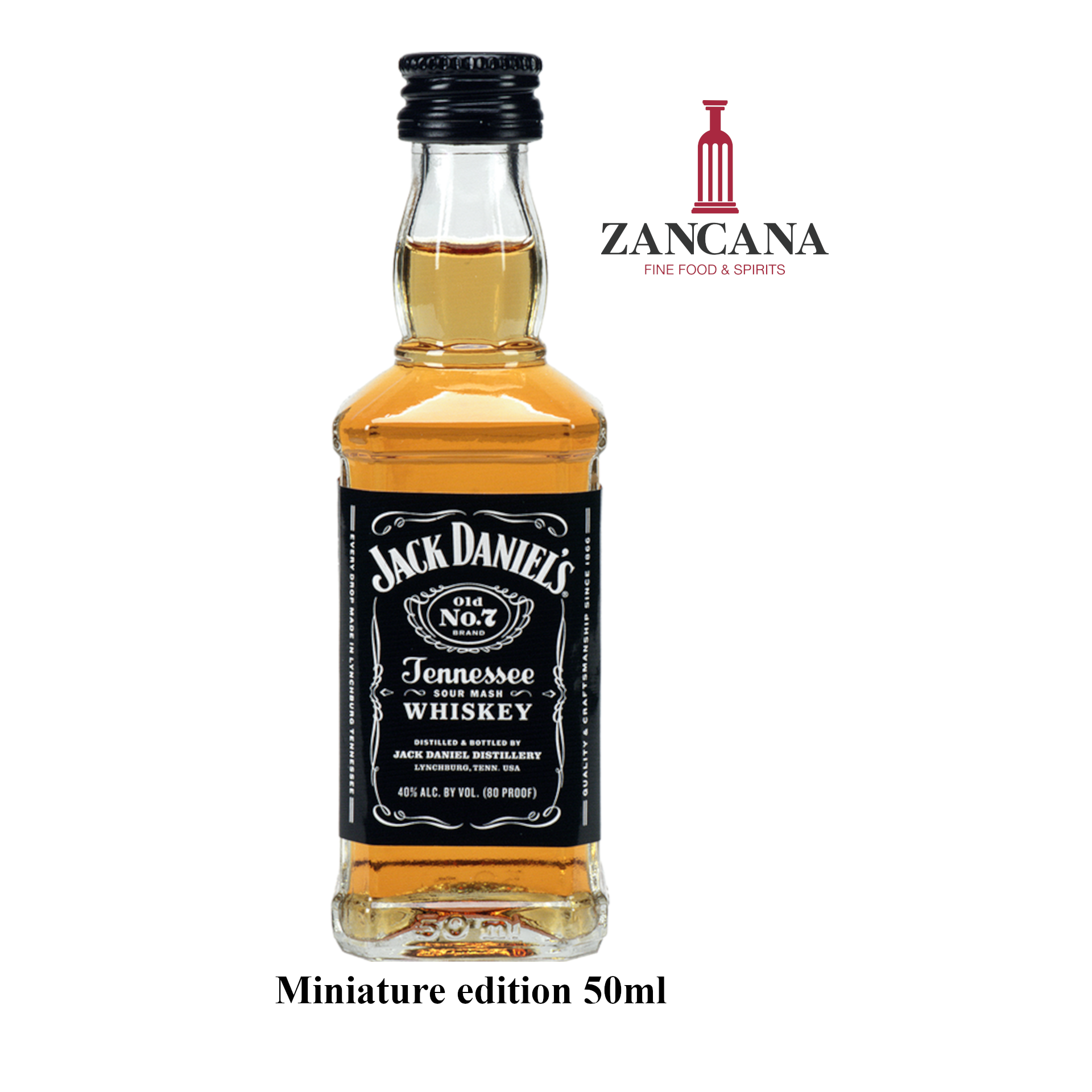 JACK DANIEL'S No.7 Tennessee WHISKEY 50ml