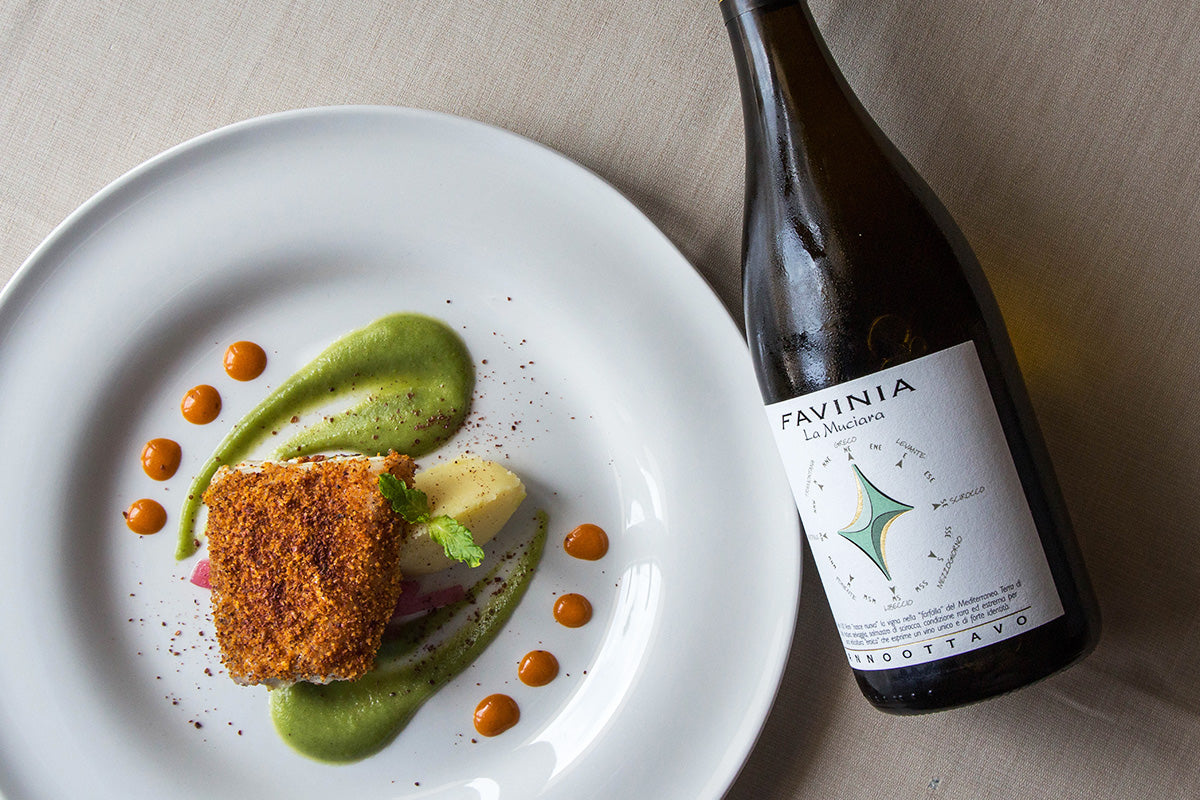 Ricciola panata al Sommacco