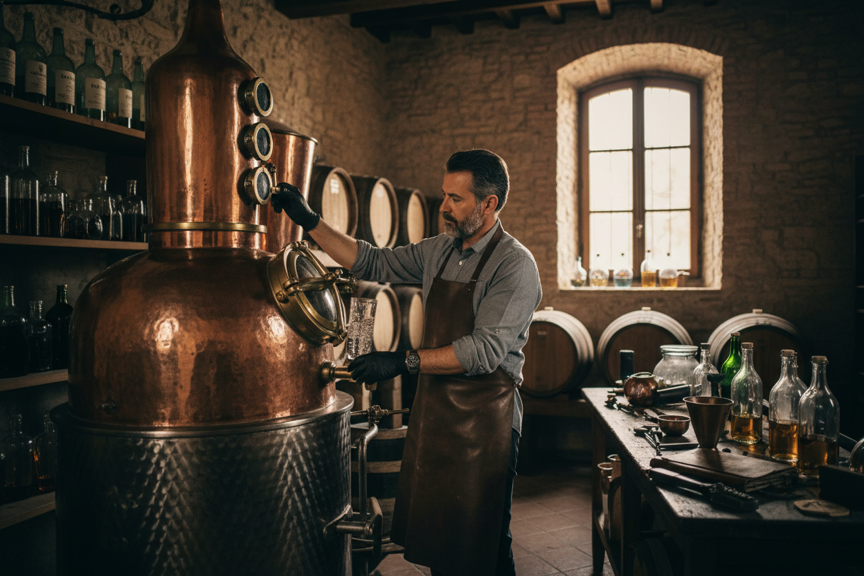 Intervista a un mastro distillatore: l'anima del fine drinking