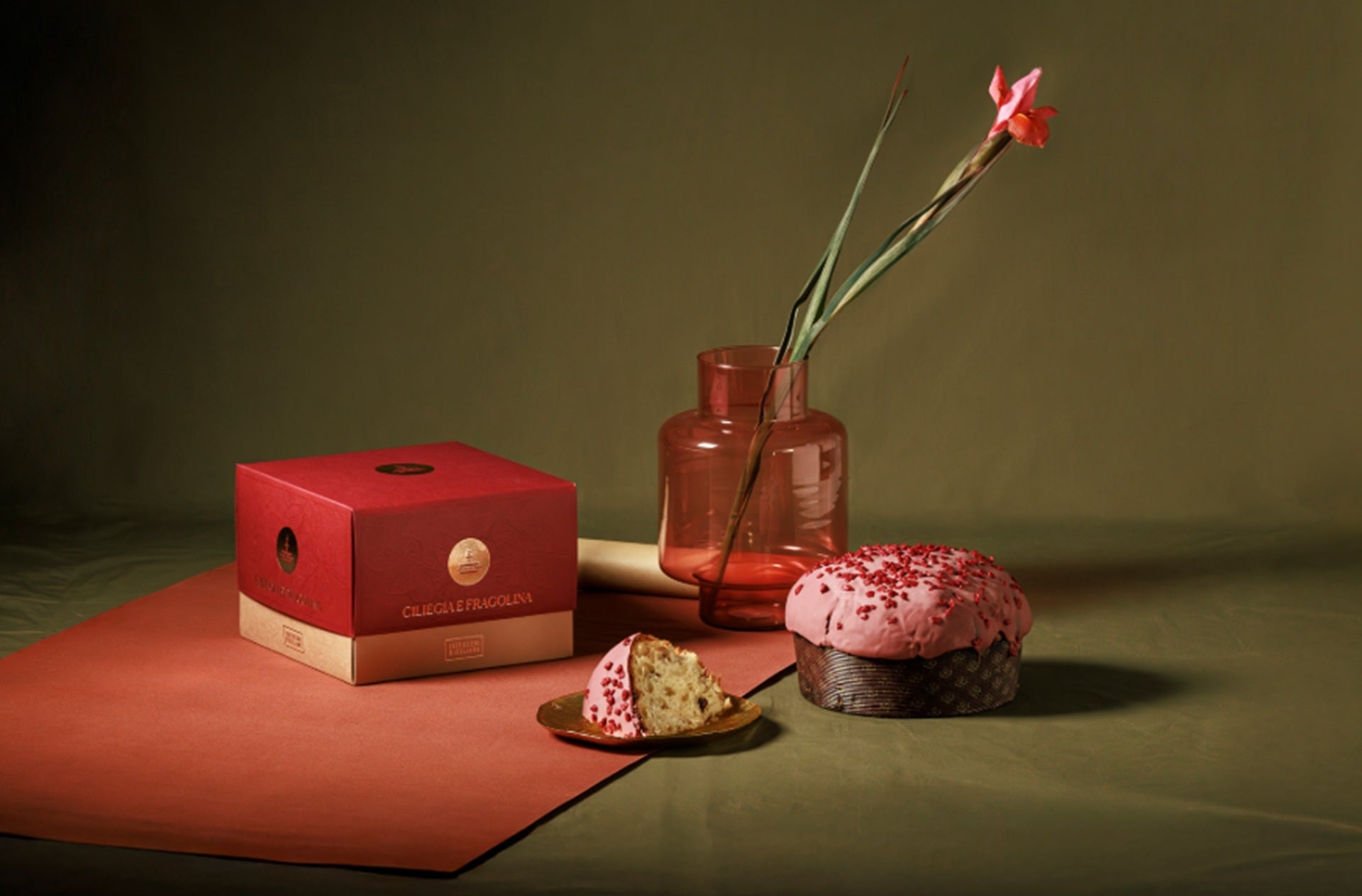 Panettone Fiasconaro Ciliegia Fragoline