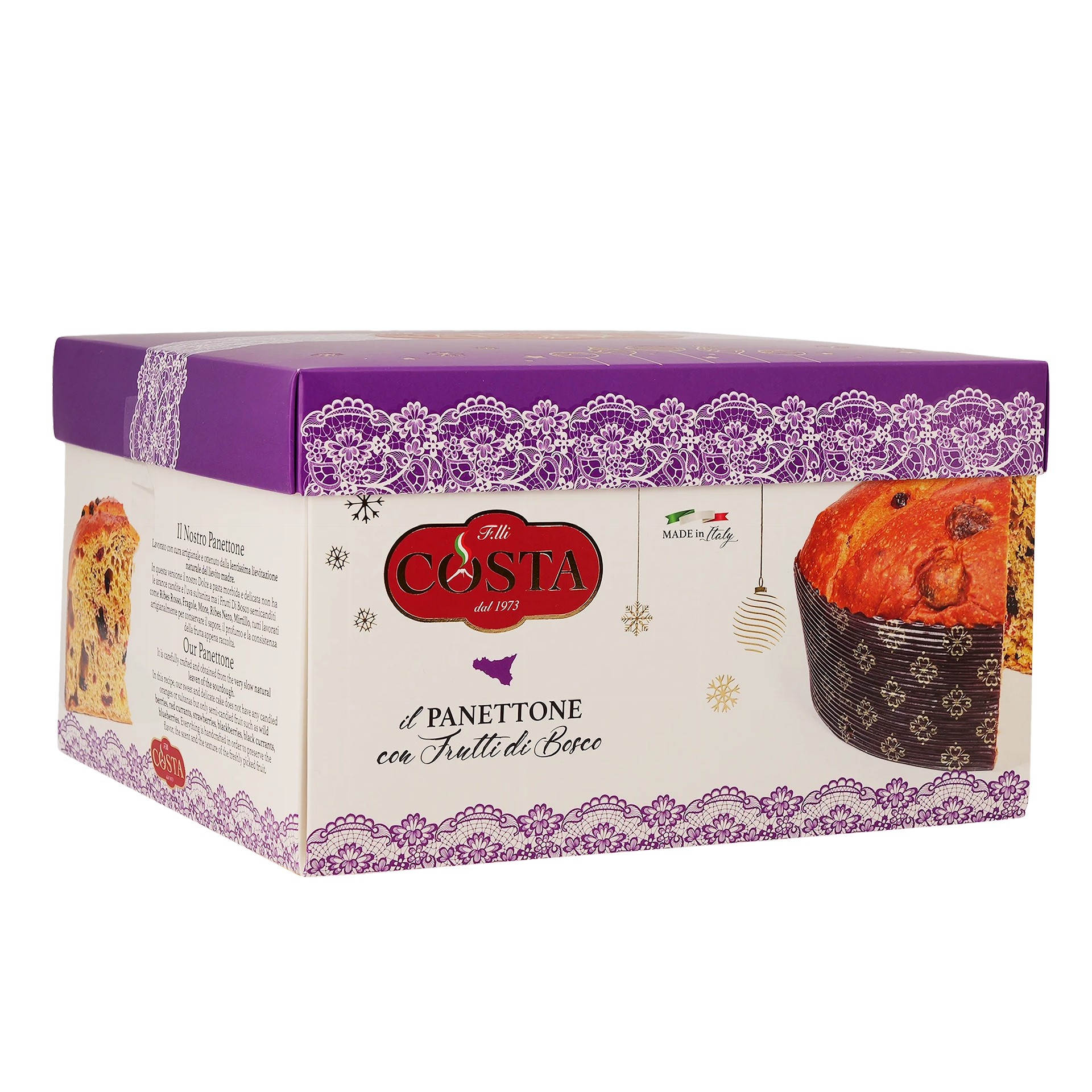 Panettone Costa ai frutti di bosco