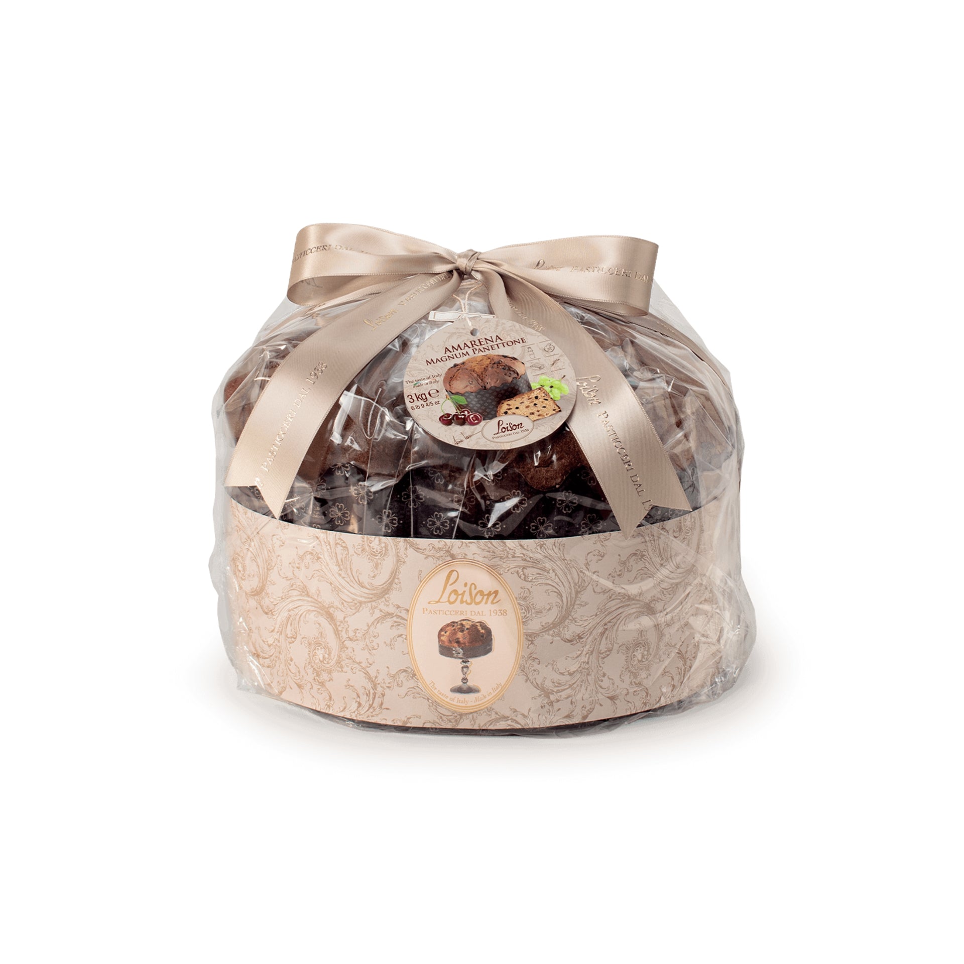 Panettone Amarena Loison 3Kg.