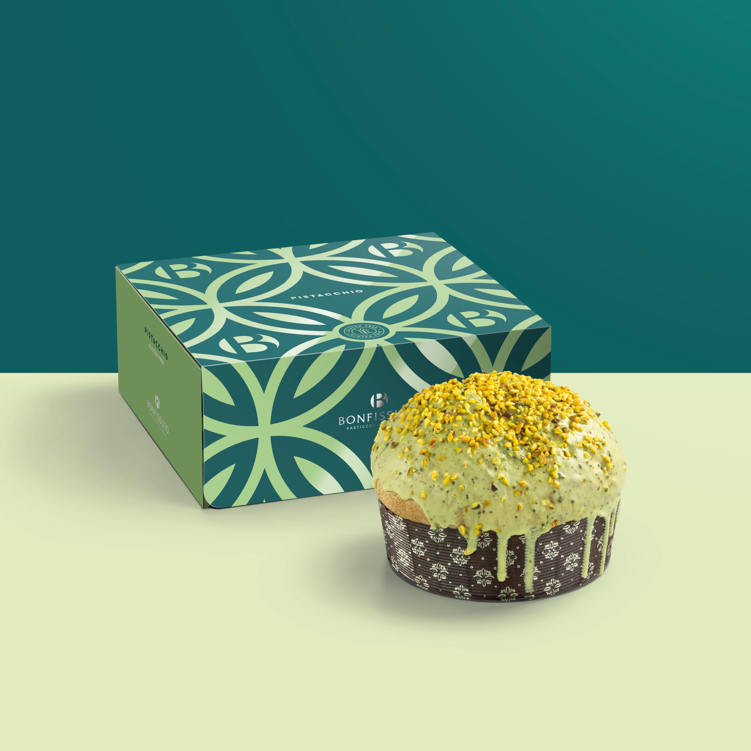 Panettone Bonfissuto al Pistacchio Gluten Free