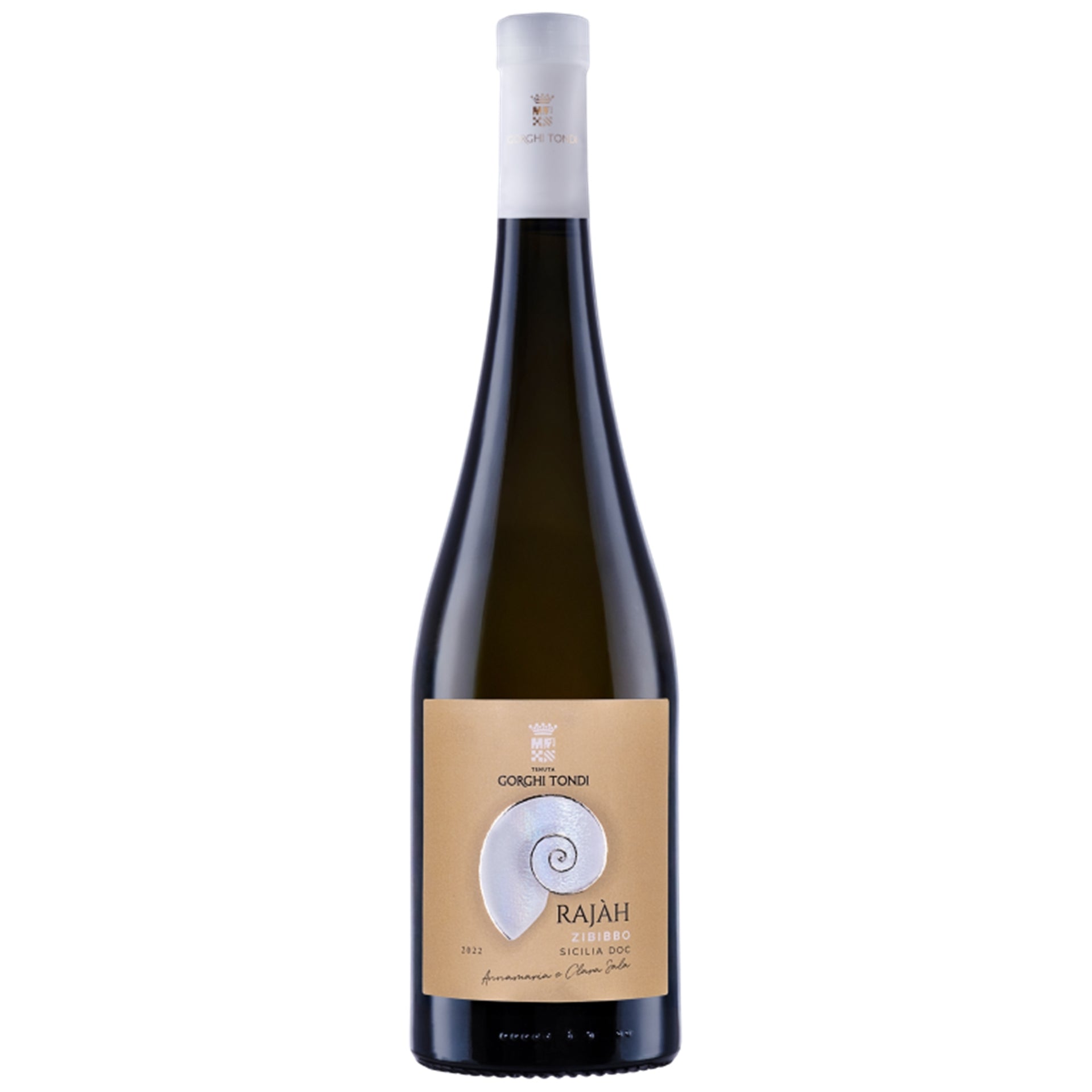 Gorghi Tondi Rajah Zibibbo 75cl.