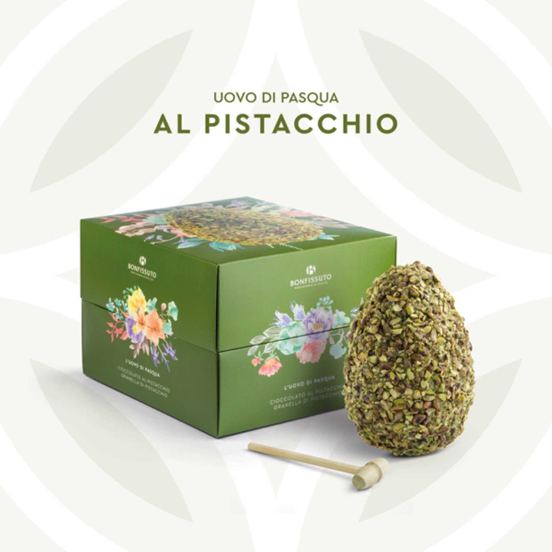 Uovo di Pasqua Pistacchio Bonfissuto