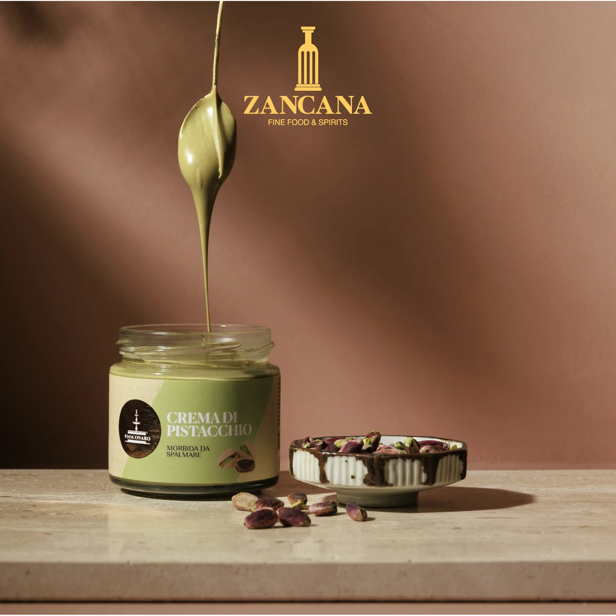 crema da spalmare al pistacchio oro verde Fiasconaro confezione 180gr
