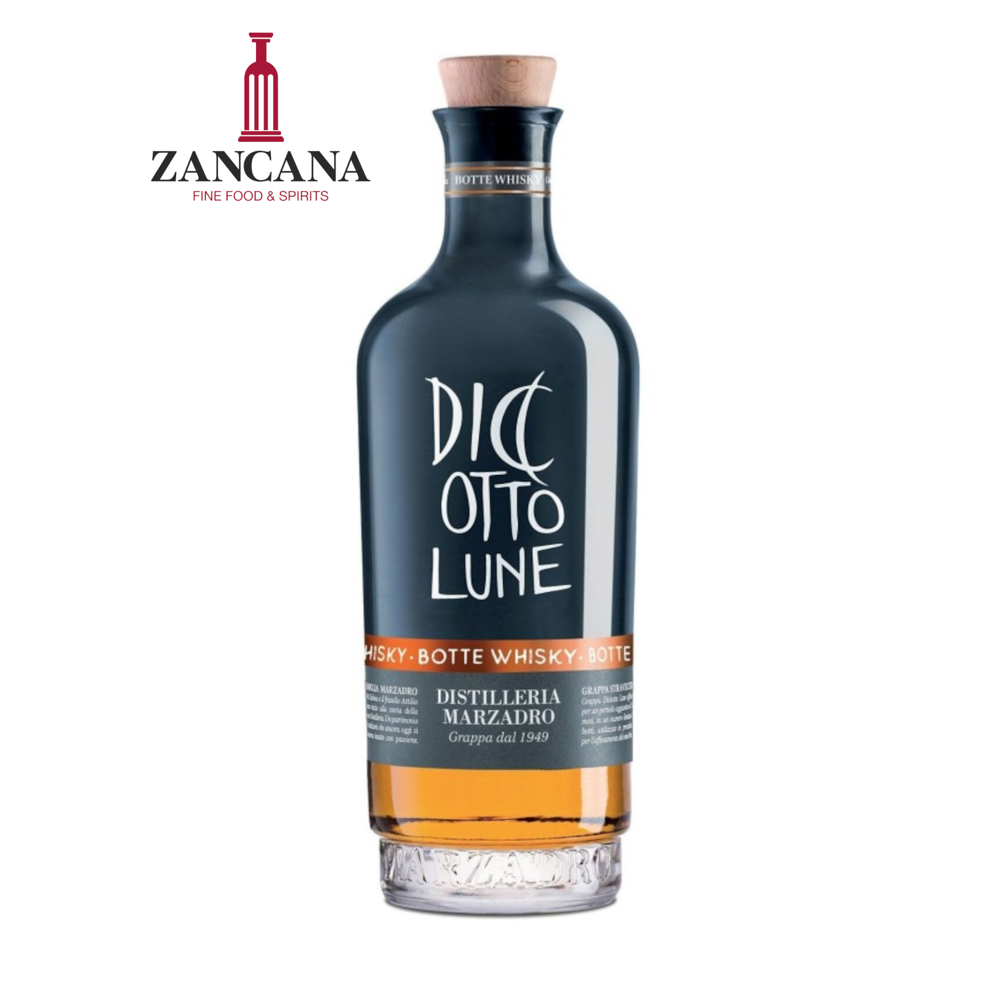 Grappa Marzadro Diciotto Lune Riserva "BOTTE WHISKY"