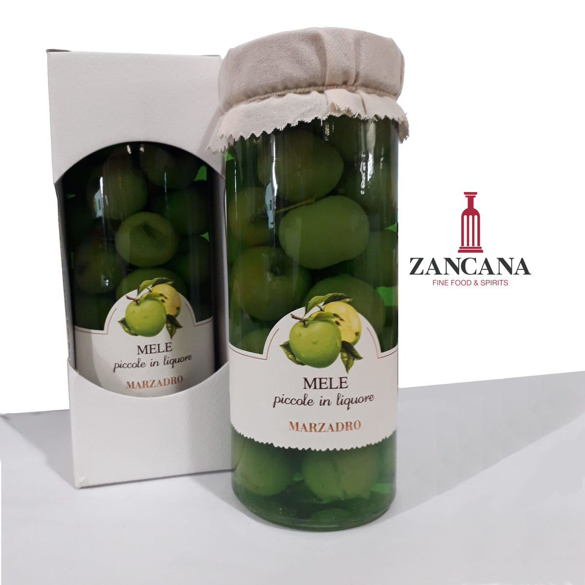 Mele Piccole in Liquore Marzadro 620gr.