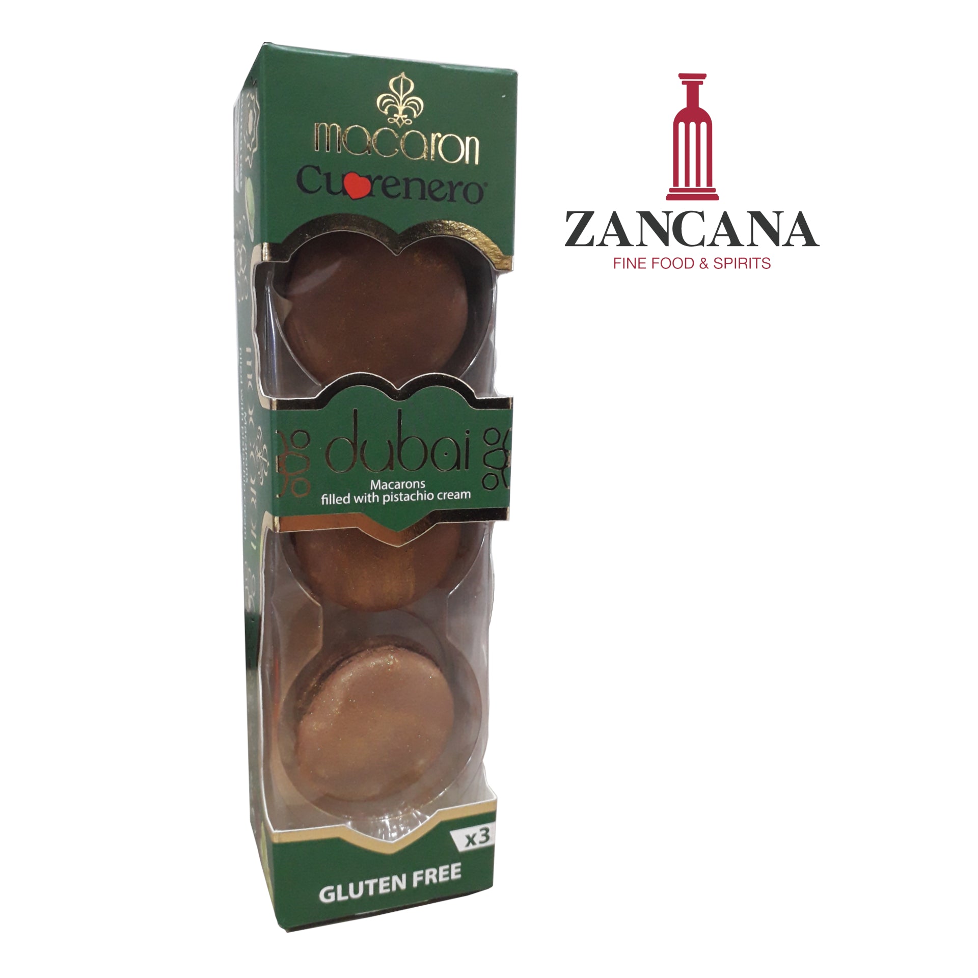 MACARON CUORENERO AL PISTACCHIO (Gluten Free)