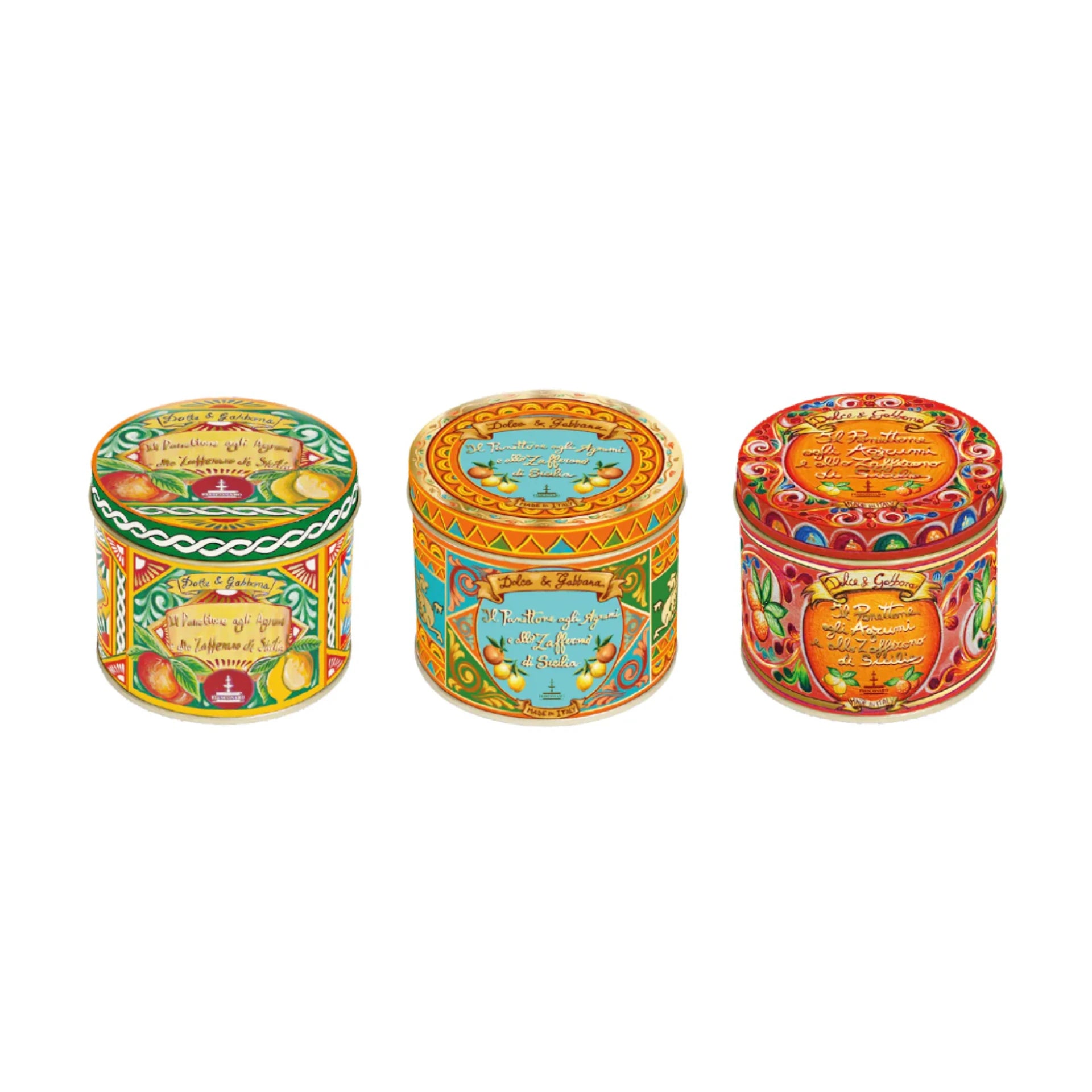 Panettone Dolce&Gabbana Agrumi e Zafferano 100gr.