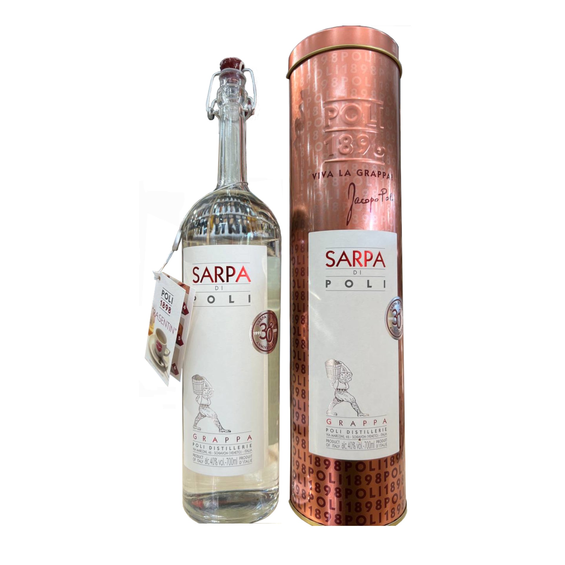 Sarpa di Poli Grappa Blend Bordolese 30° Anniversario