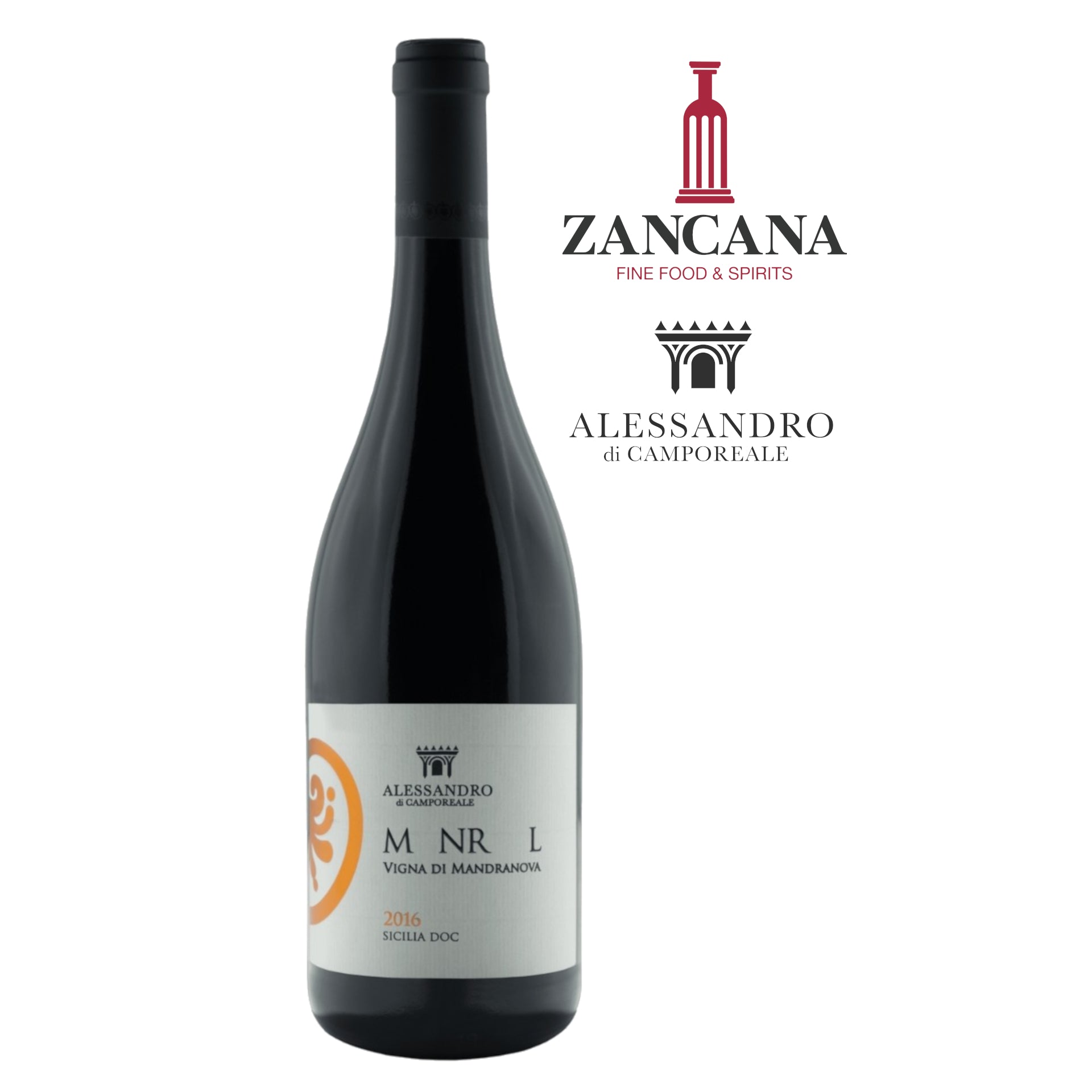 Alessandro di Camporeale "M NR L"  Syrah Vigna di Mandranova 2016 Sicilia DOC